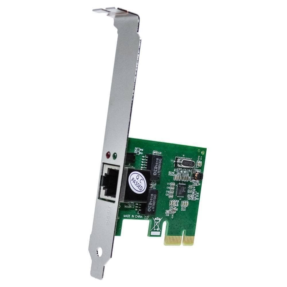 Lote 2 Placa Gigabit De Rede 10/ 100 / 1000Mbps Pci Express