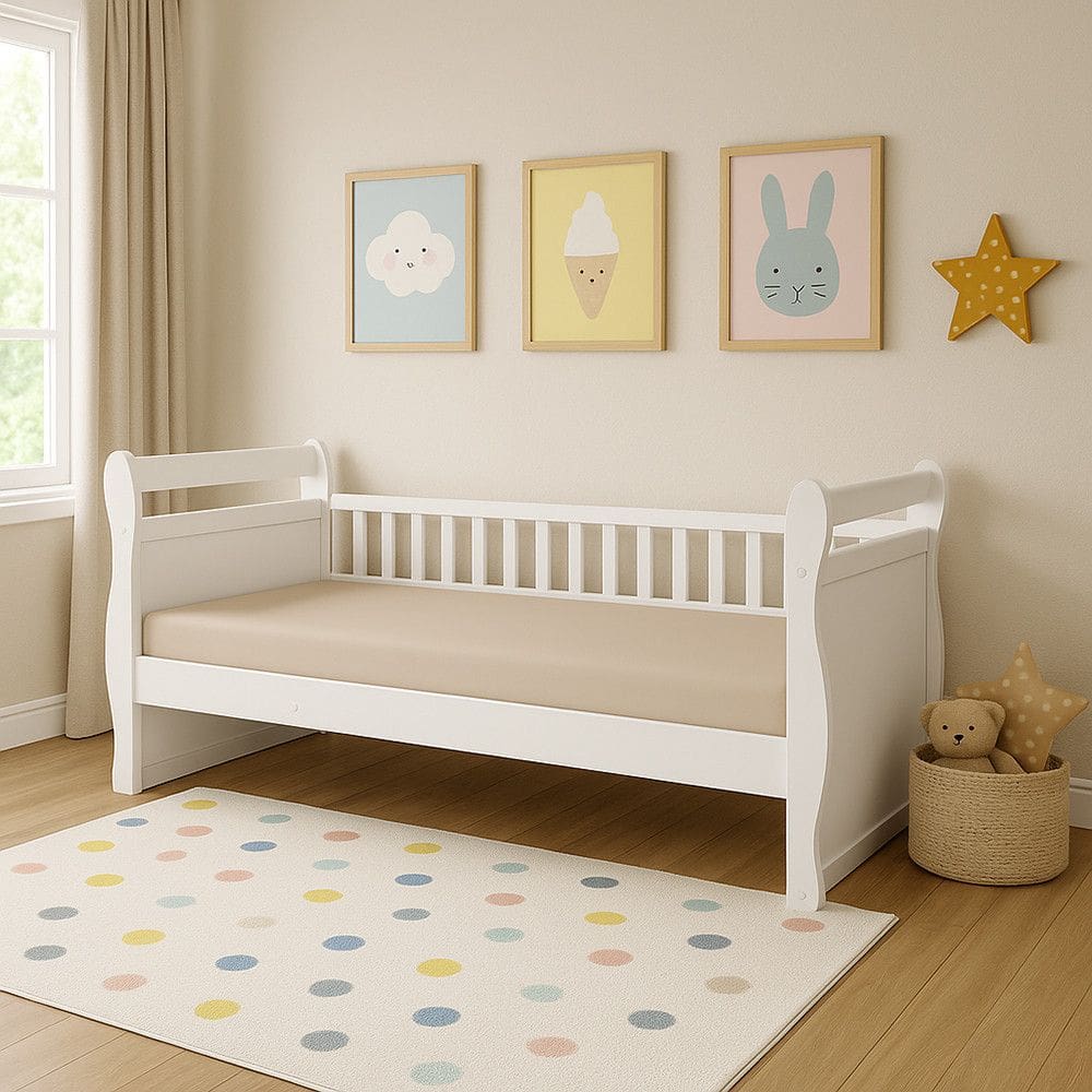 Cama Infantil em MDF Maria Moveis Peroba