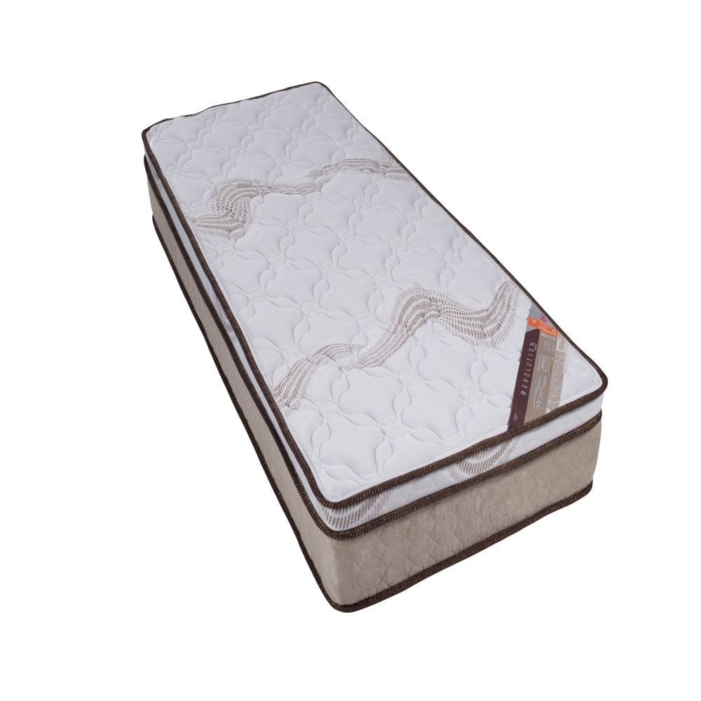 Colchao Solteiro 88cm Molas Ensacadas One Face Revolution Hibrido Castor