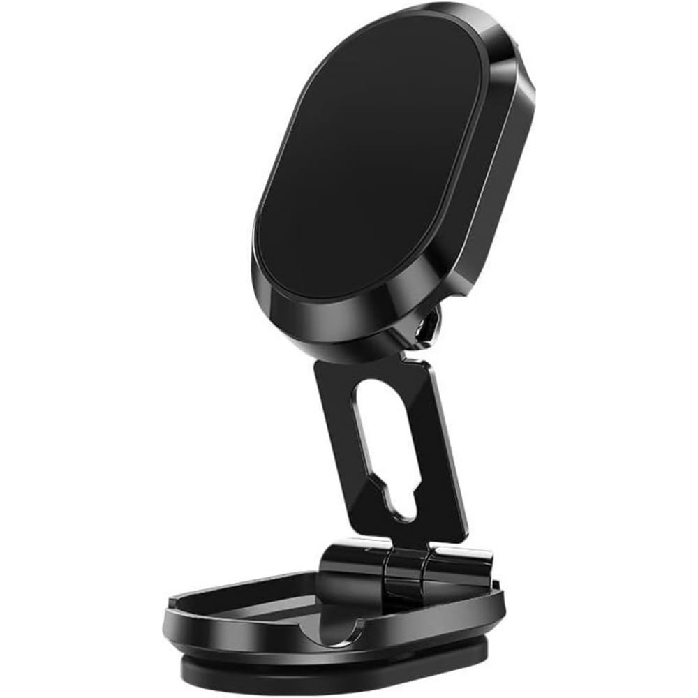 Suporte Magnético para Celular Carisma - Preto, Braço 360°, Ventosa 3M, para Carro