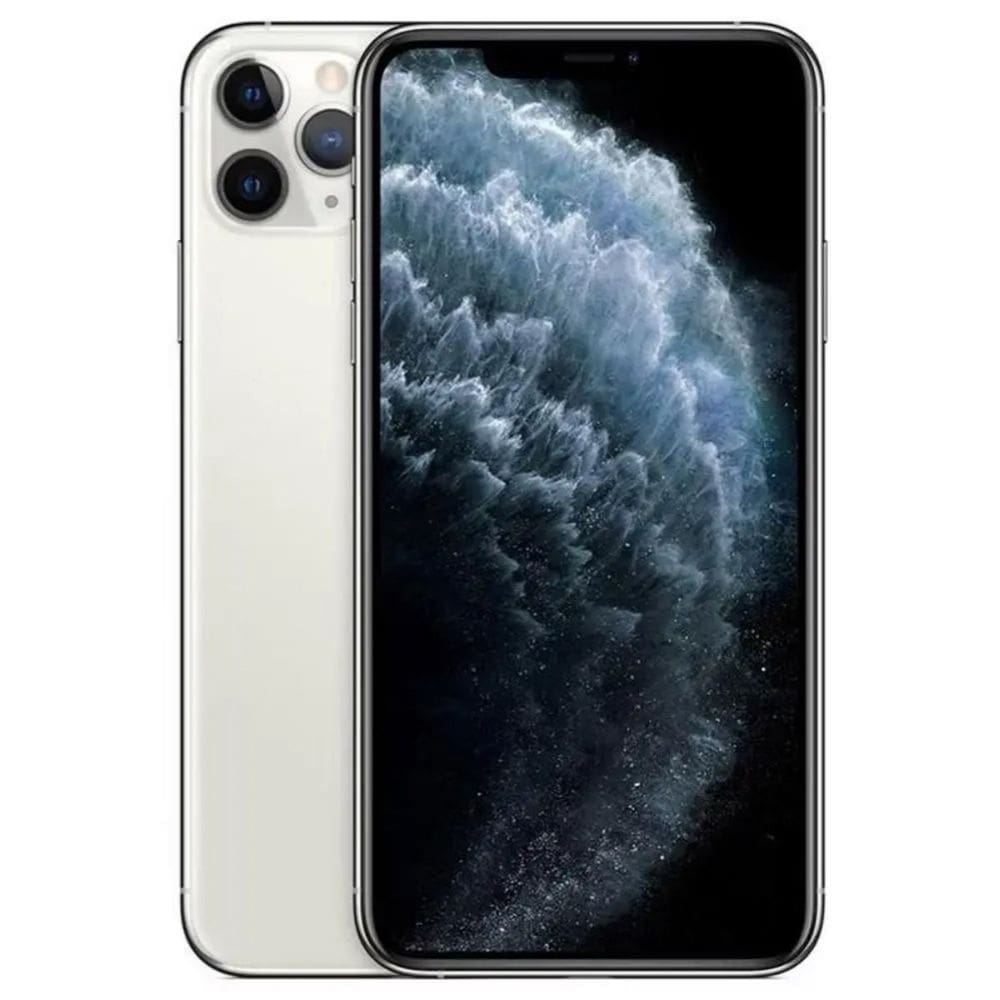 Usado: Iphone 11 Pro Max 64 GB Branco - Sem Face Id / Touch Id