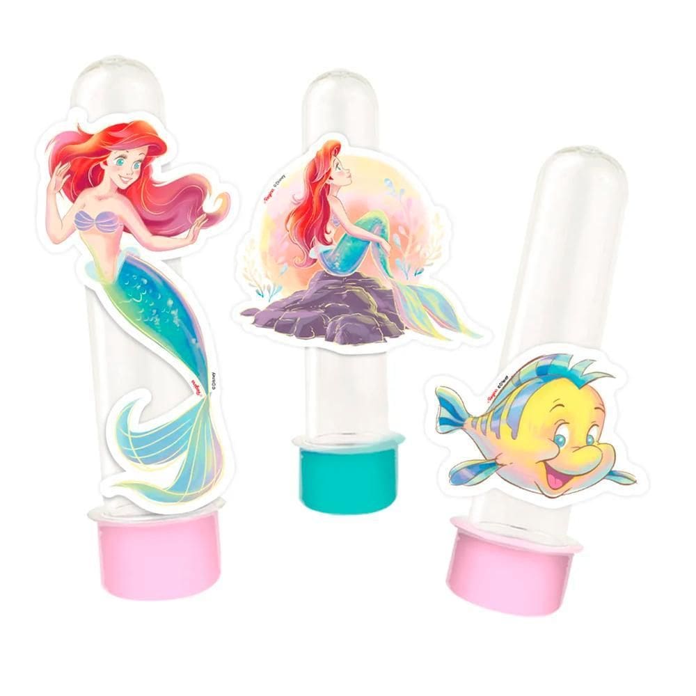 Mini Personagens Decorativos Ariel 12Un - Regina