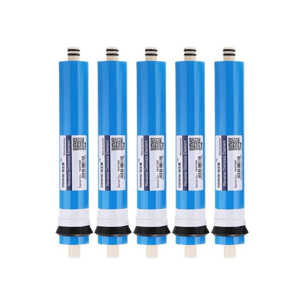 Kit 5 Membrana 100Gpd Osmose Reverse 390Litros Diarios Ro Az