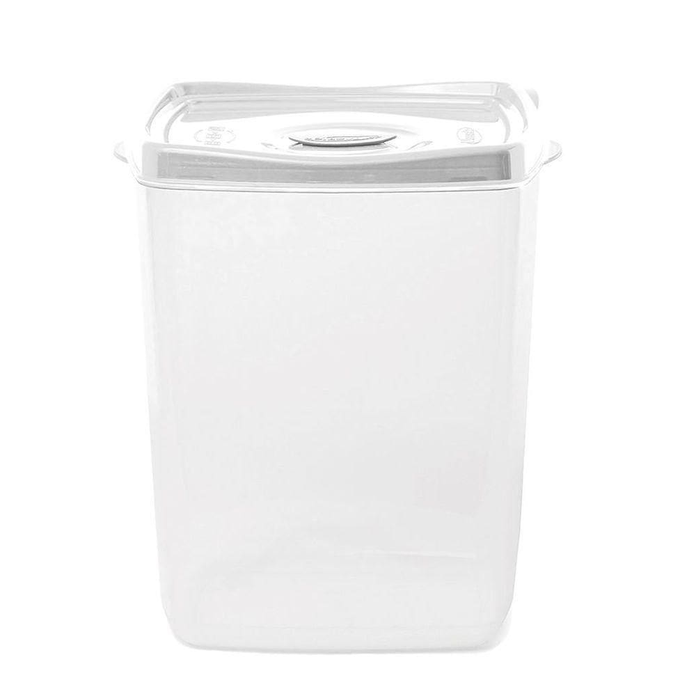 Pote Porta Mantimentos 4,5 Litros Branco