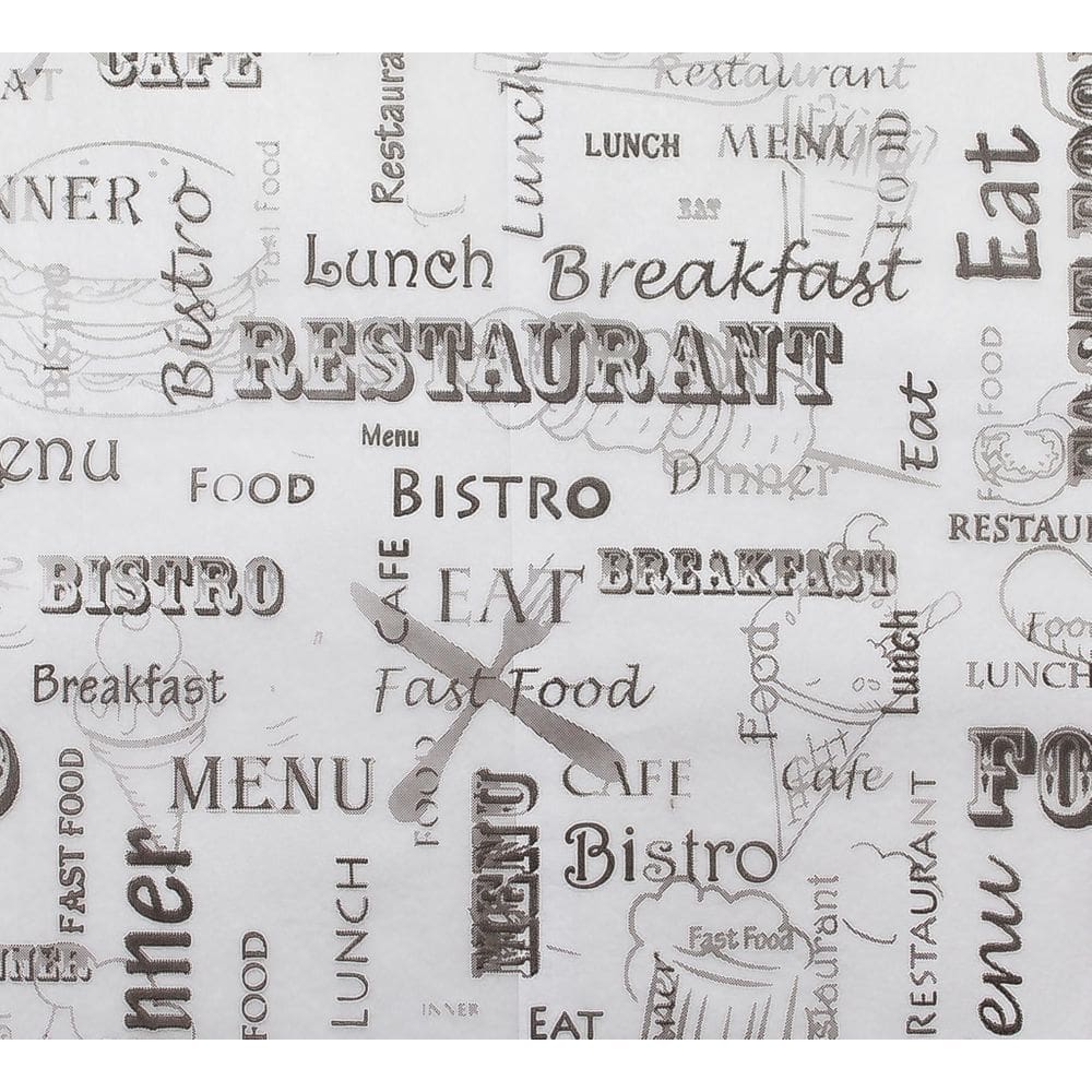 Papel Para Embalar Hamburguer 33X38 250 Folhas 2 Pacotes 003