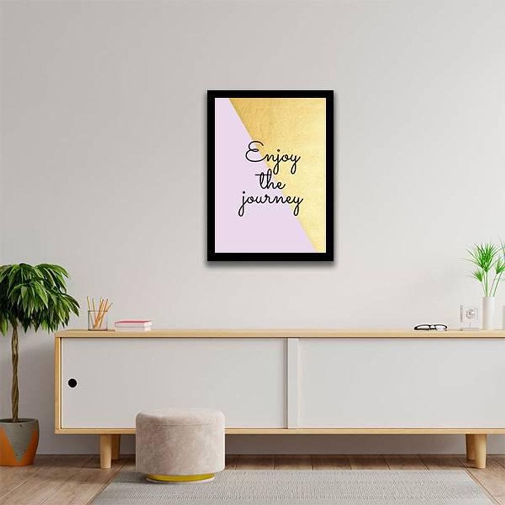Quadro Decorativo Enjoy The Journey 45X34Cm
