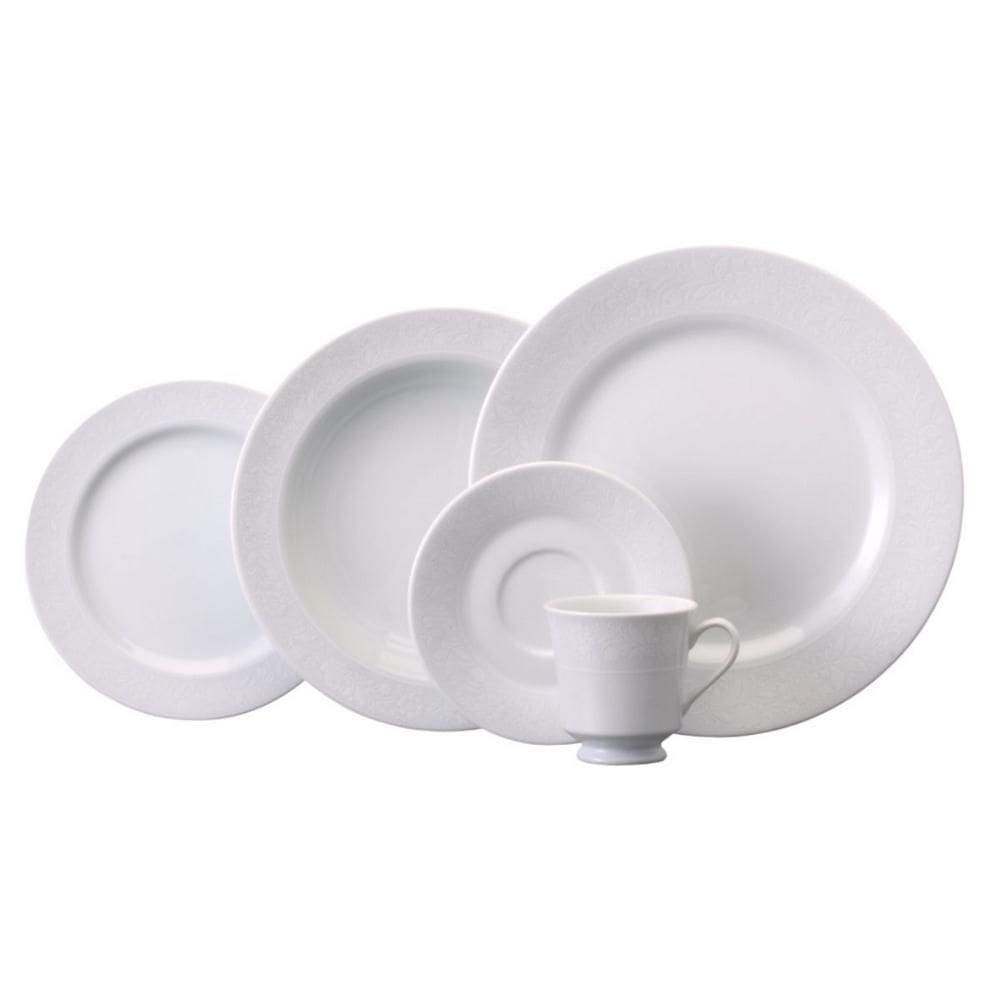 Jogo De Jantar 30 Peças Café Noiva Porcelana Schmidt