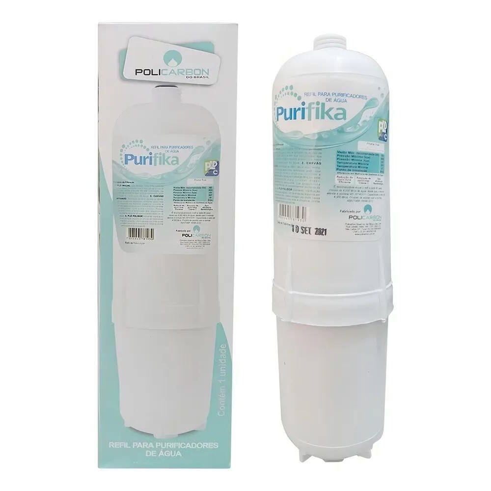 3X Refil Filtro De Água Purifika Compativel Soft Everest