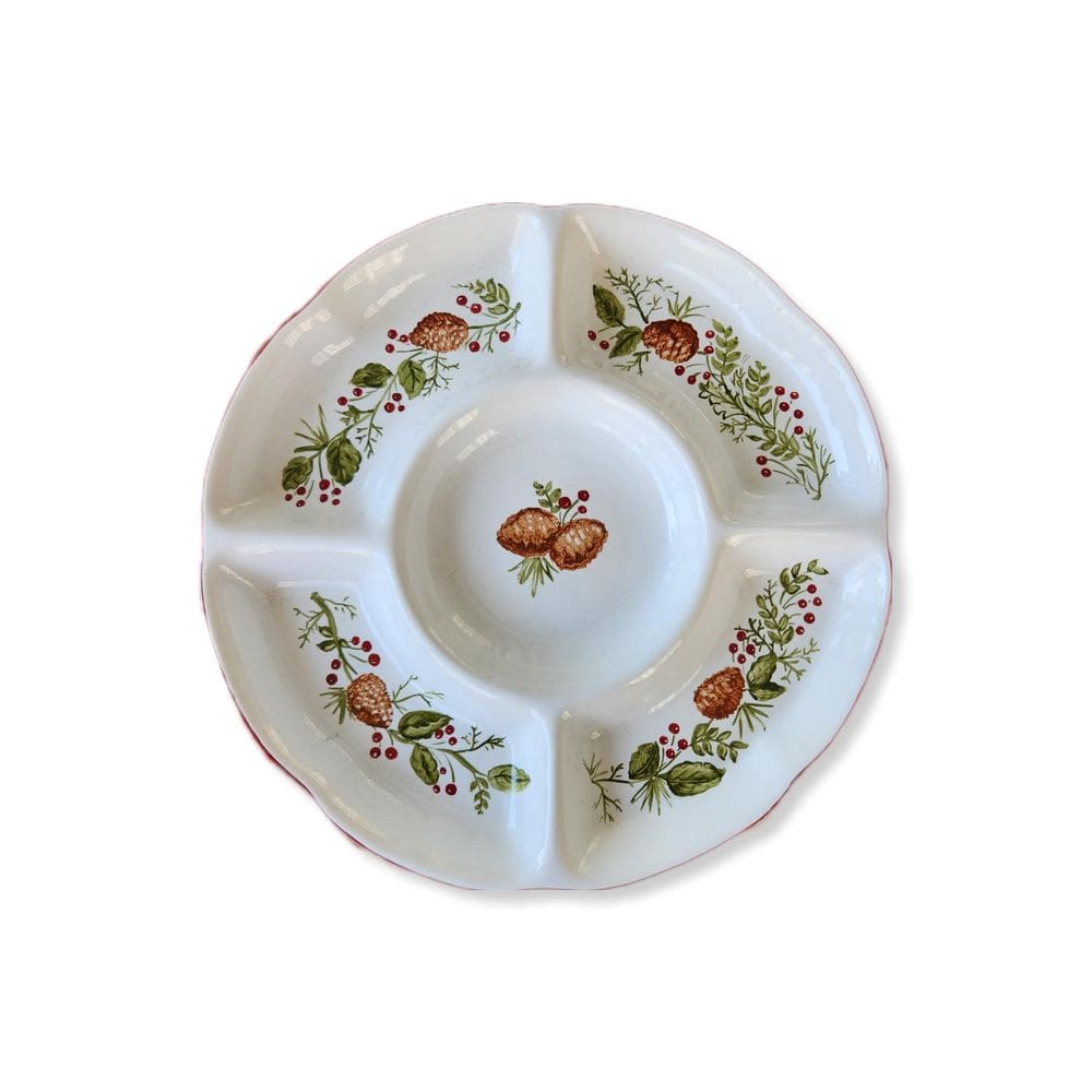 Prato Para Frios / Petisqueira Coleção Cottage Luiz Salvador