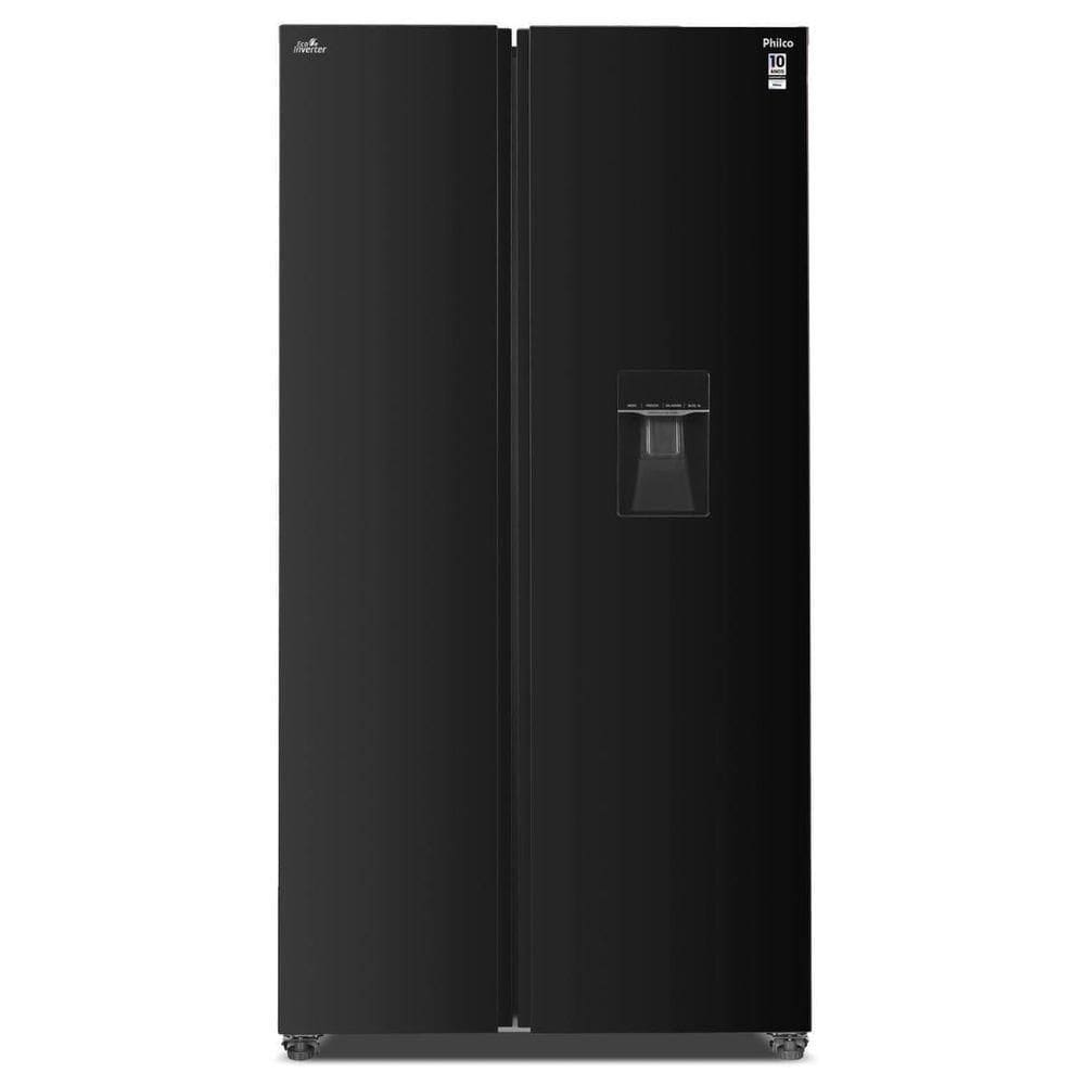Geladeira 434L Philco Frost Free Inverter Side by Side PRF43A 220V