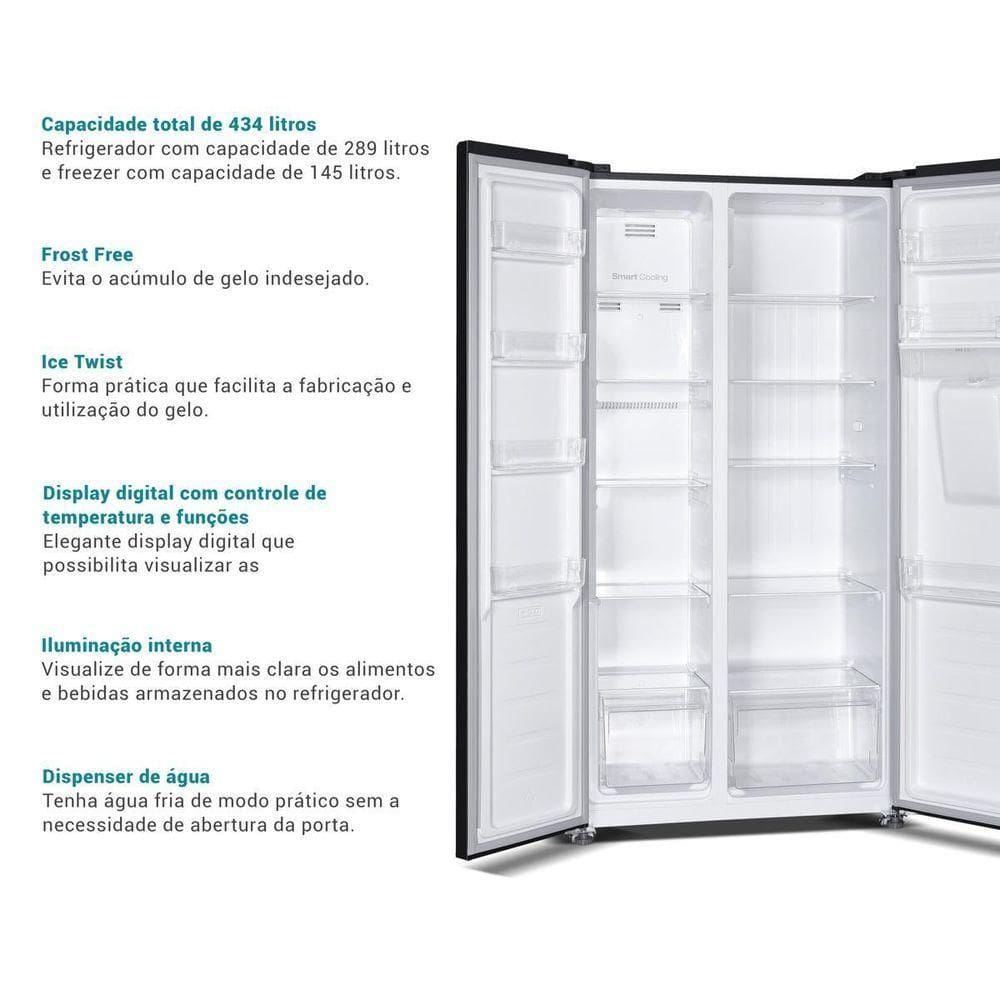 Geladeira 434L Philco Frost Free Inverter | Casas Bahia