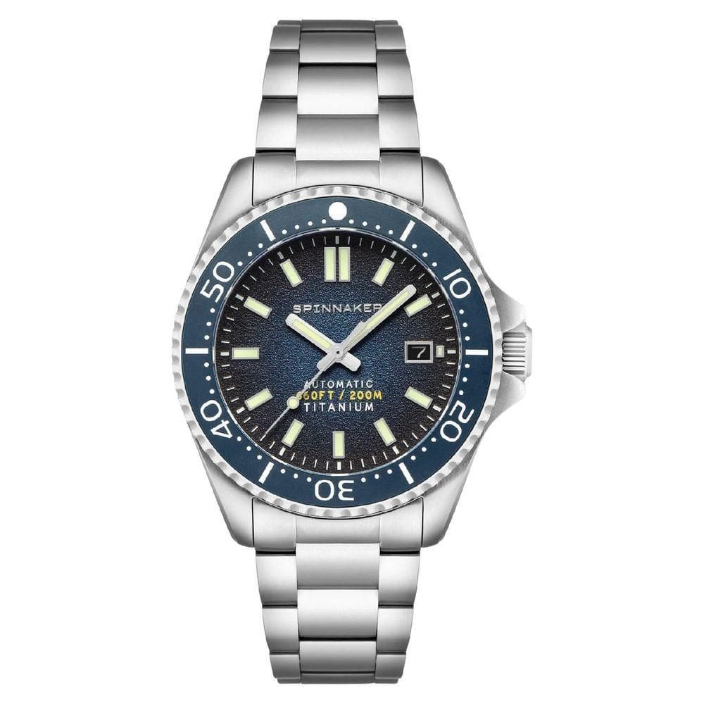 Relógio Spinnaker Tesei Titanium Automatic Tatical Blue Sp-5084-55