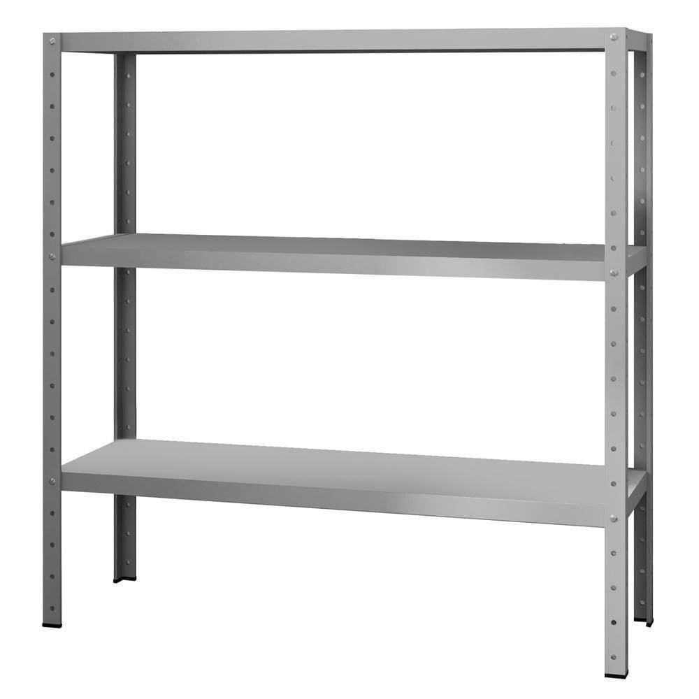 Estante Estilo Industrial Genova 3 Prateleiras 94 Cm Cinza Artef Cinza