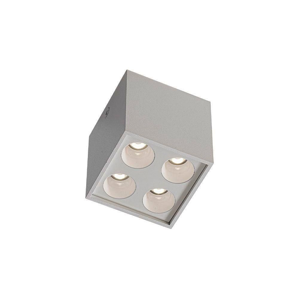 Spot De Sobrepor Nordecor Downlight Powerus Led 35° Alto Irc 90 8w Lente Branca - 3000k - Luz Amarela