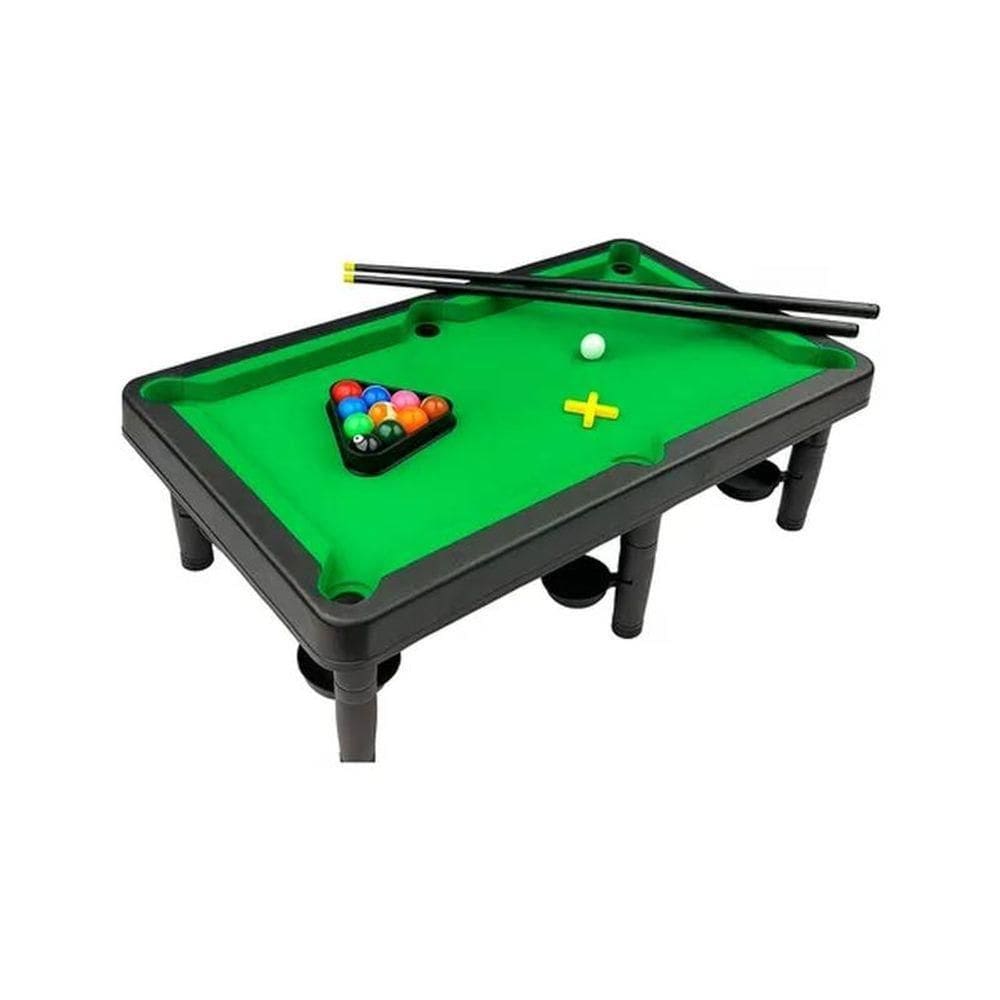 Mesinha De Sinuca Bilhar Brinquedo Infantil Snooker Portátil