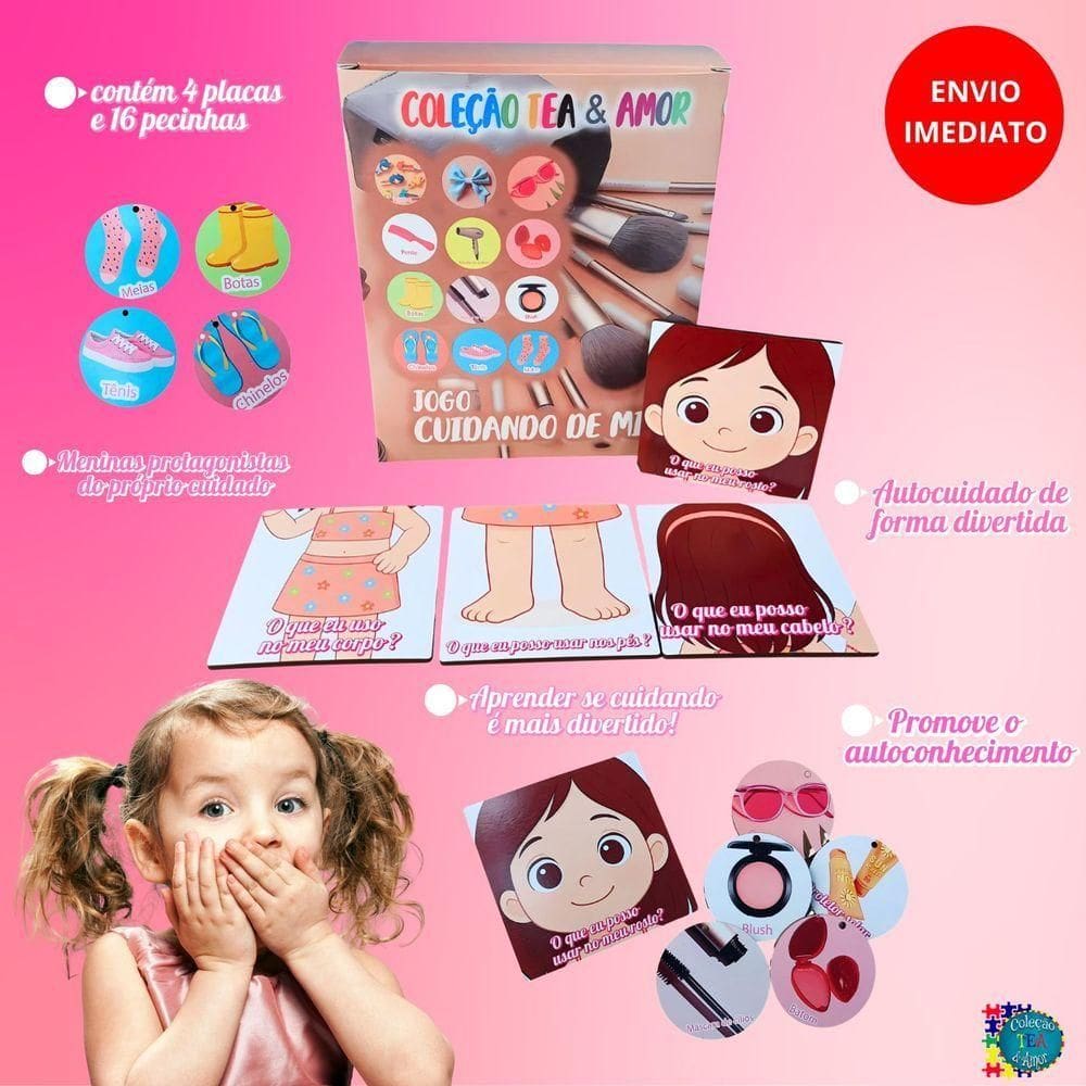 Jogo Educativo Cuidando Do Meu Corpo Para Garotas