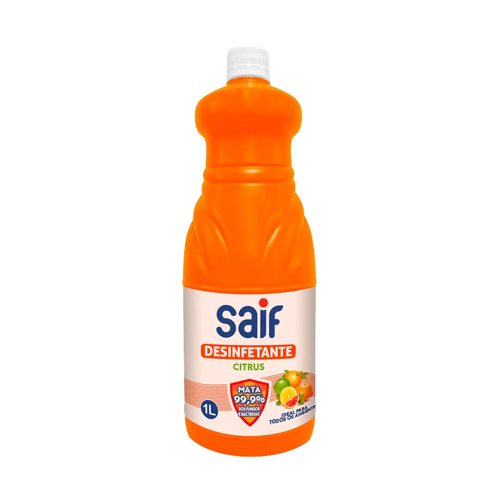 Desinf 1L Saif Citrus Bact E Fungos