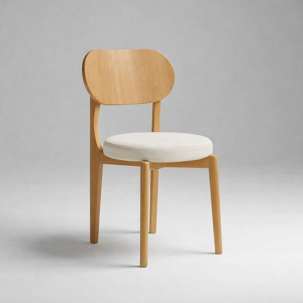 Cadeiras com Encosto Curvado - Chelsea - Gold Salas