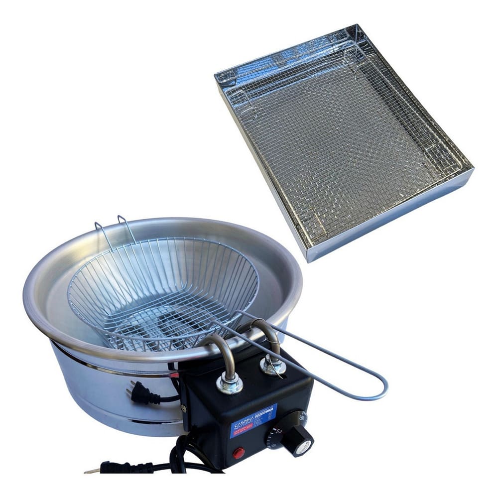Fritadeira Elétrica Industrial Tacho 5L Com Escorredor M 220V