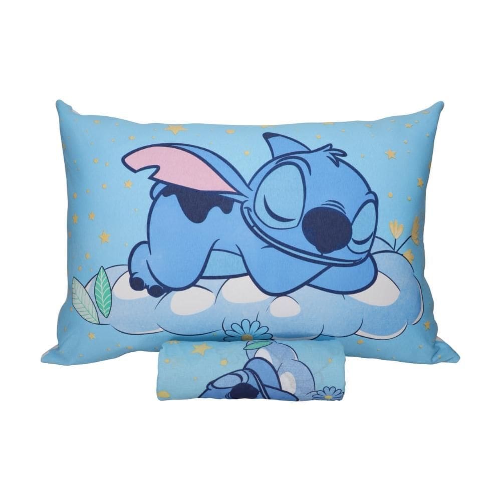 Jogo Cama Stitch Dream 2 Peças Com Elástico Menina Menino