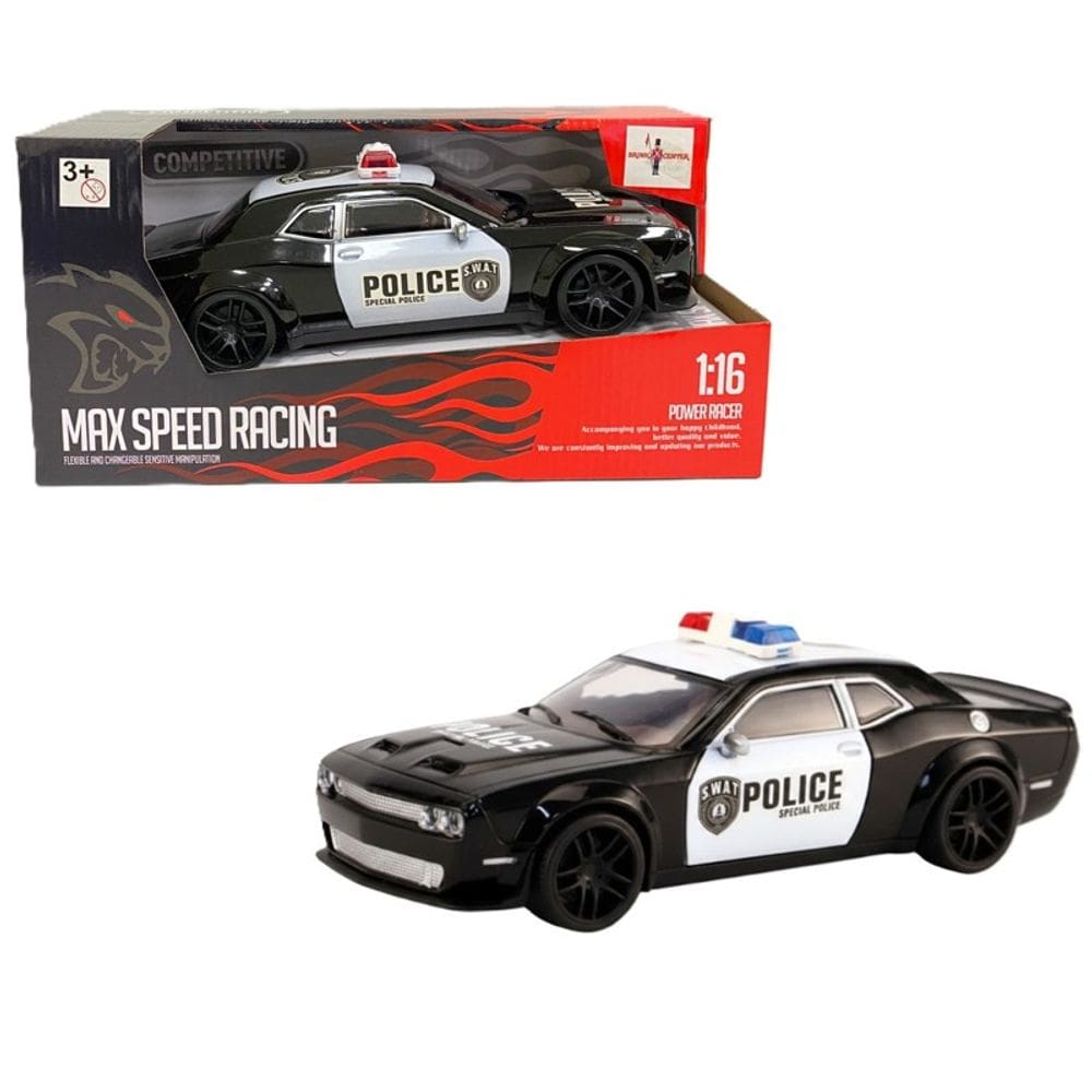 Brinquedo Carro de Polícia com Fricção - Brink Center