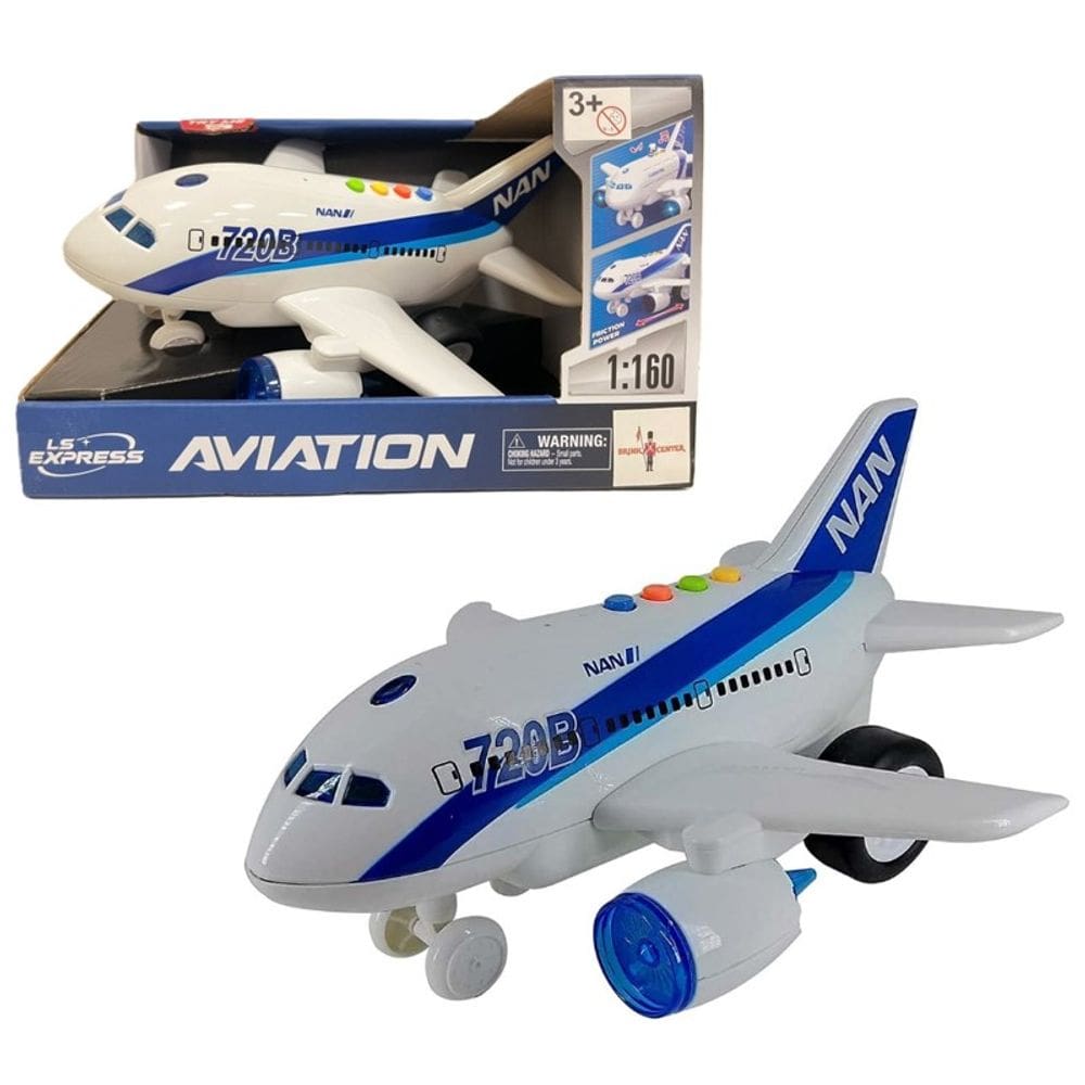 Avião com Som e Luzes Escala 1:16 - Brink Center
