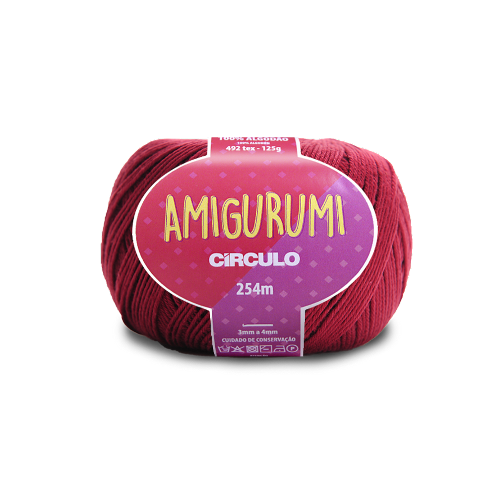 Fio amigurumi linha círculo 125 Gramas crochê trico 254 metros - CIRCULO