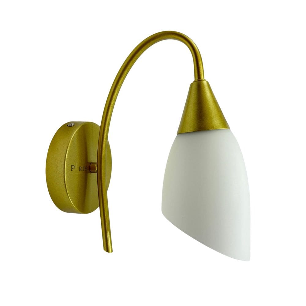 Arandela Clássica Tulipa Dourada 27cm 1E27 16584-PL