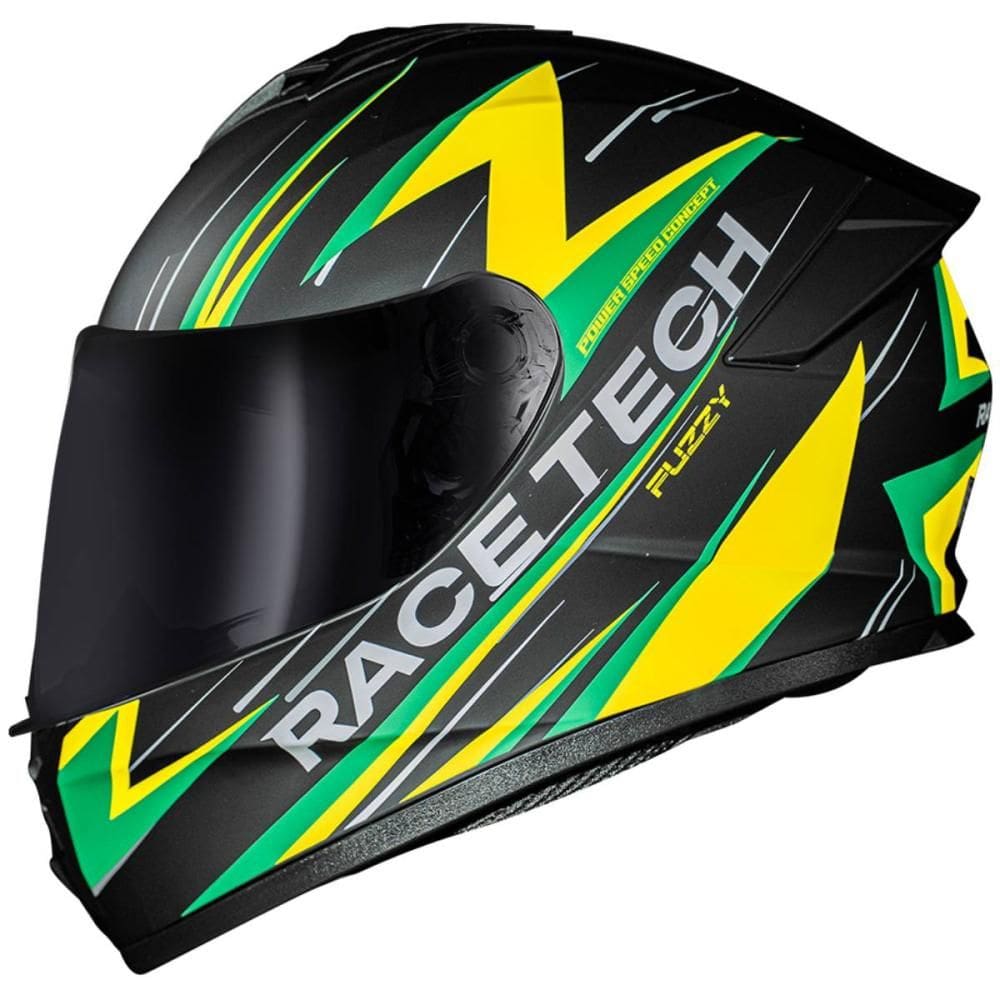 Capacete Race Tech Hit Fuzzy