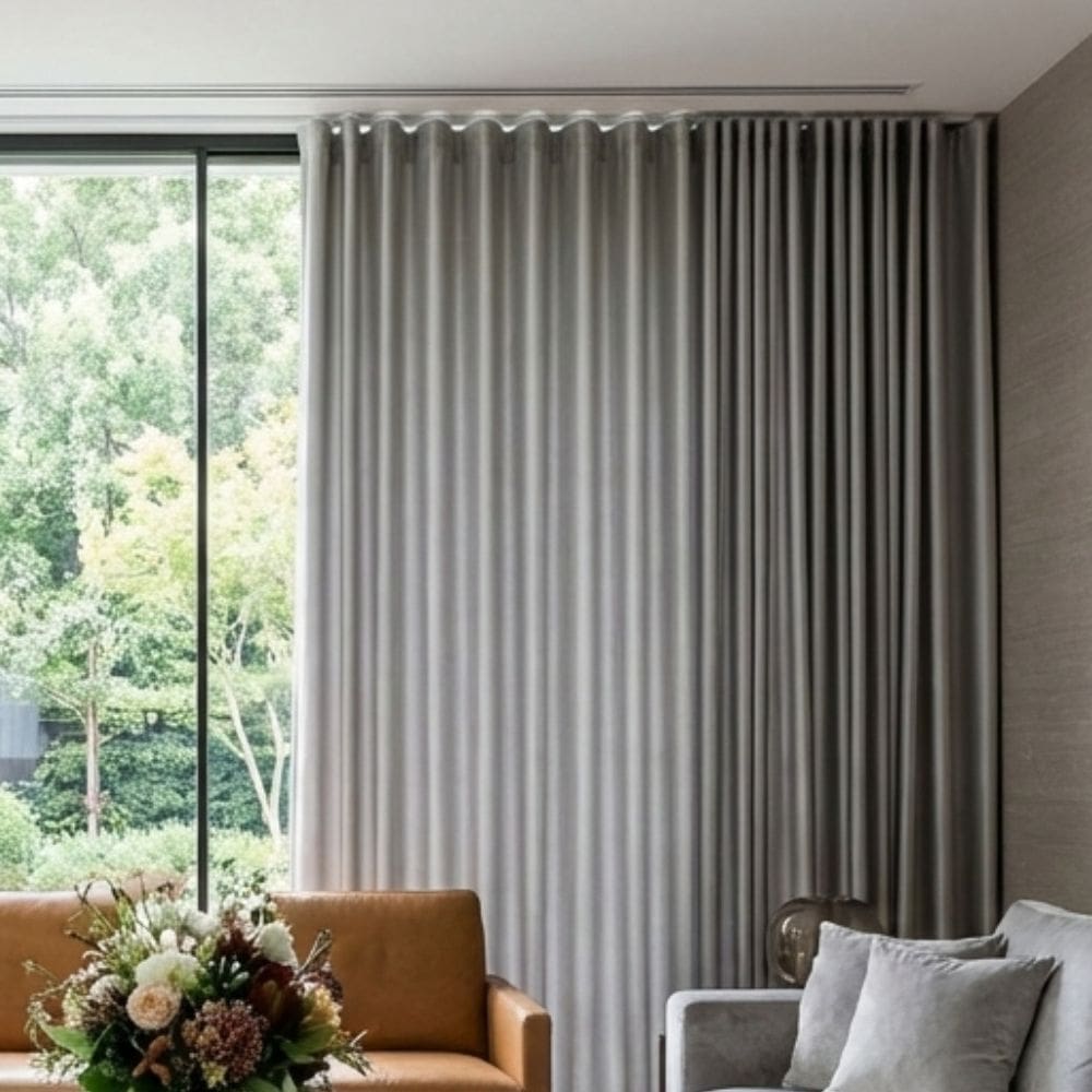 Cortina Blackout Tecido 3.00m x 2.50m Para Trilho Suíço Sala Quarto