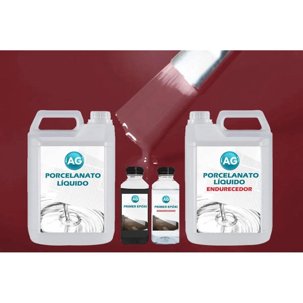 Kit Porcelanato Líquido + Primer Por M - Multiuso