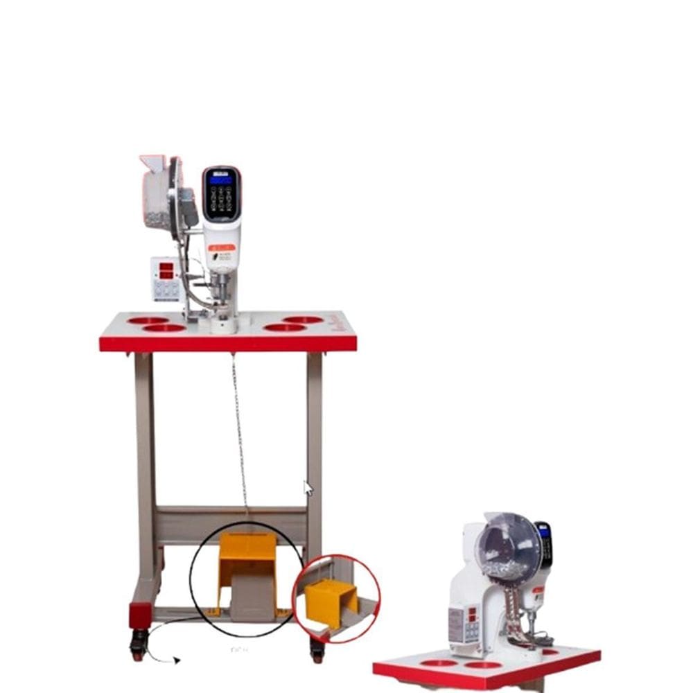 Maquina Para Pregar Ilhós Com Alimentador-Ss818Dsazj