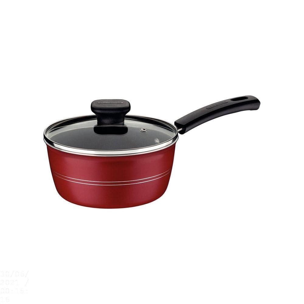 Panela Tramontina Sicília Alumínio Antiaderente Starflon Excellent Vermelho 16cm 1,3l Tramontina