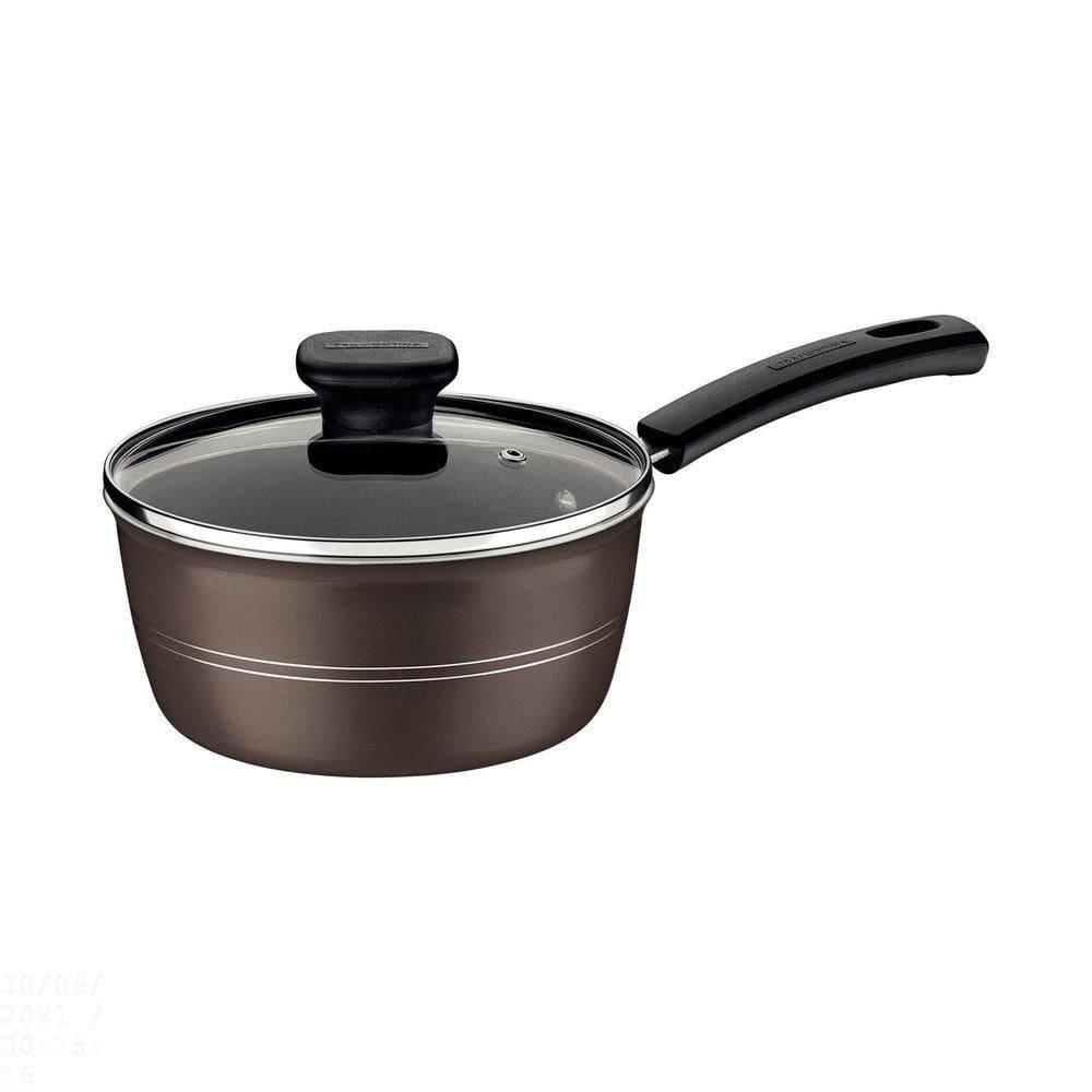 Panela Tramontina Sicília 20cm 2,4l Alumínio Interno Antiaderente Starflon Excellent Avelã