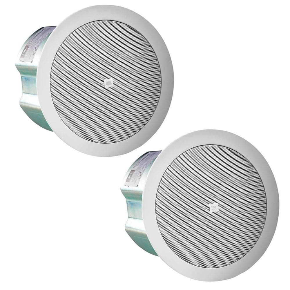 JBL Professional Control 18C/T Par de Alto-Falantes de Teto Coaxial Bidirecional 8” Pol. 180W 8 Ohms Branco