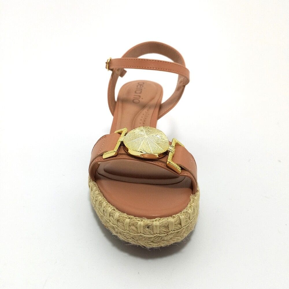 Sandália Feminina Salto Anabela Beira Rio Moda Fashion 8486