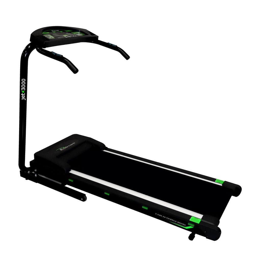 Esteira Eletrônica Jet 3000 Bivolt Painel 4 Programas Poli Sports
