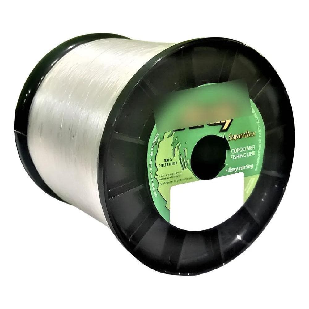 Linha Pesca 0,80 Mm 835 Metros 70,2 Libras 31,9 Kgf Branc