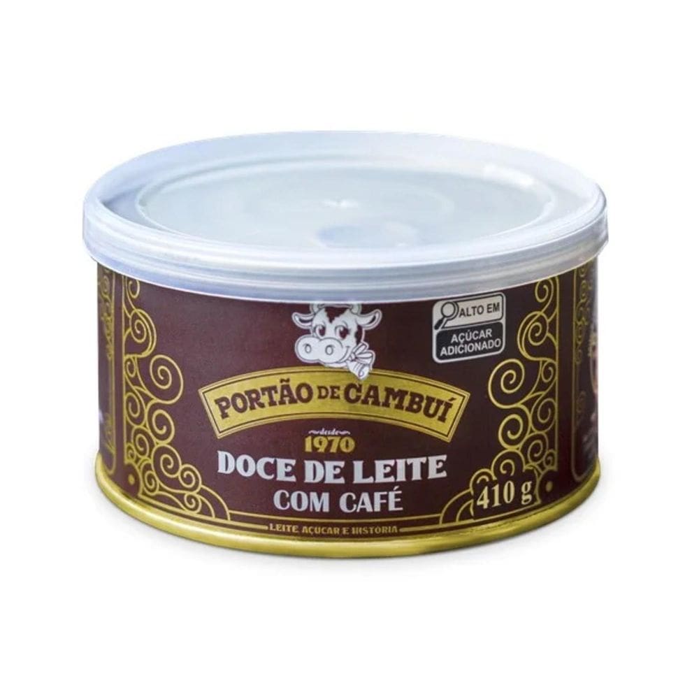 Doce De Leite Com Café Pastoso Origem Portão De Cambuí 410G