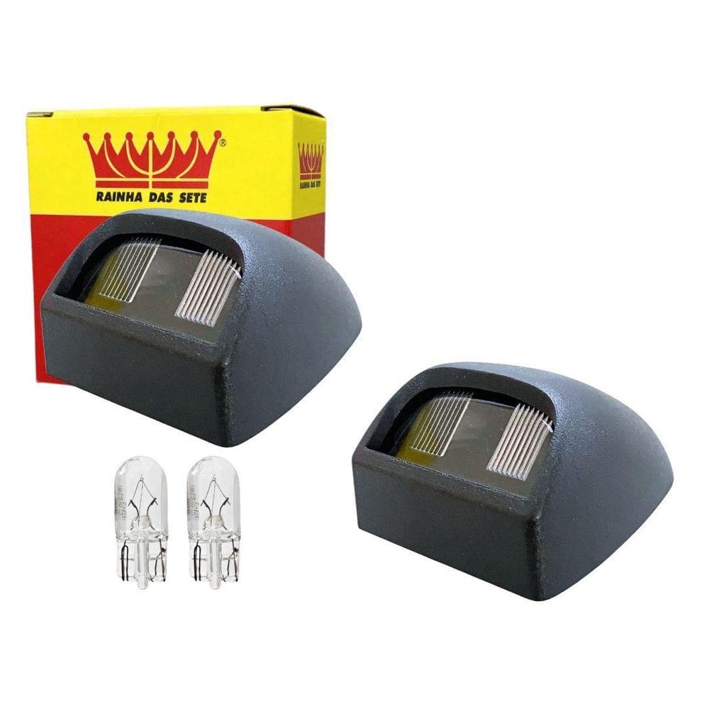 Par Lanterna Luz Placa Para Gm S10 Após 2013 + Lâmpadas