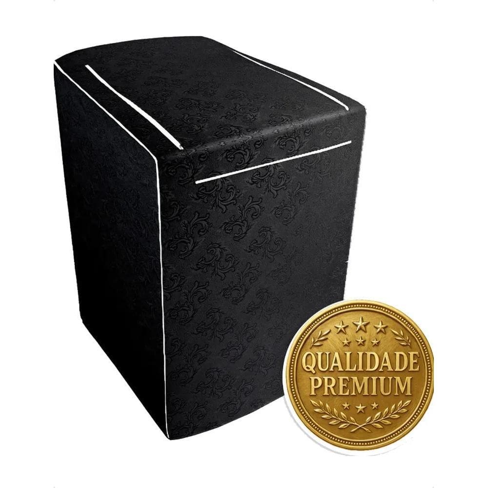 Capa Impermeável Lavadora Brastemp Consul - Cinza Grafite P