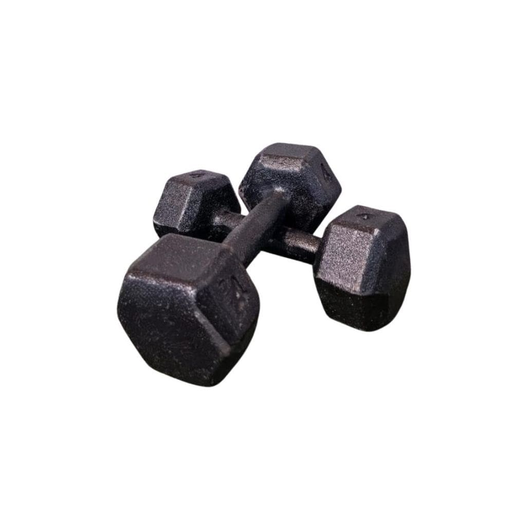 Par Halter Sextavado Ferro 4Kg