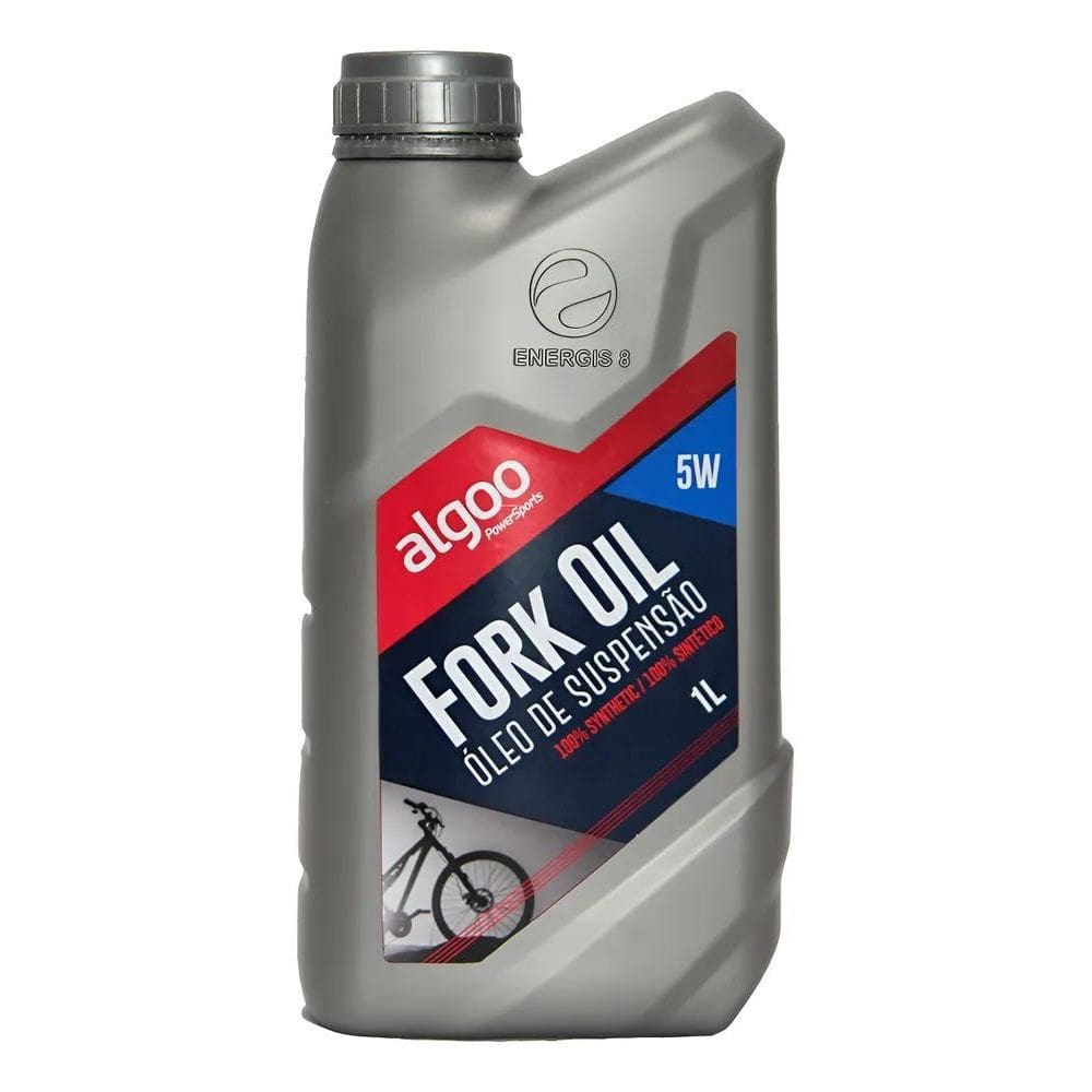 Óleo Sintético Para Suspensão Bike Algoo Fork Oil 5W 1 Litro