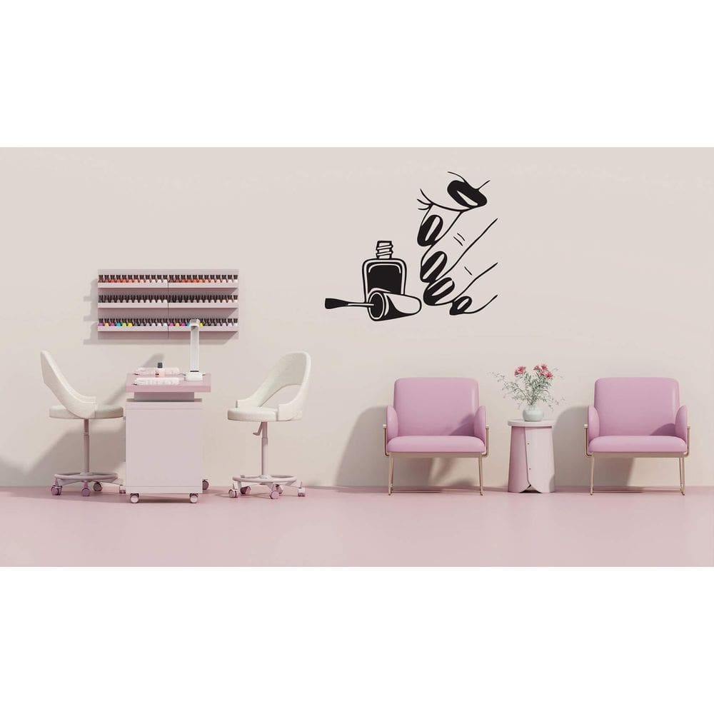 Adesivo De Parede Manicure Mod21