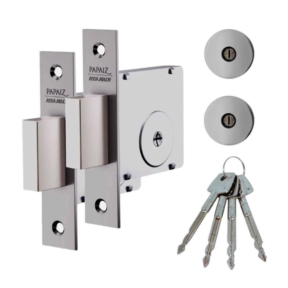 Trava Auxiliar De Segurança Tetra Papaiz 1400 Par Acetinado