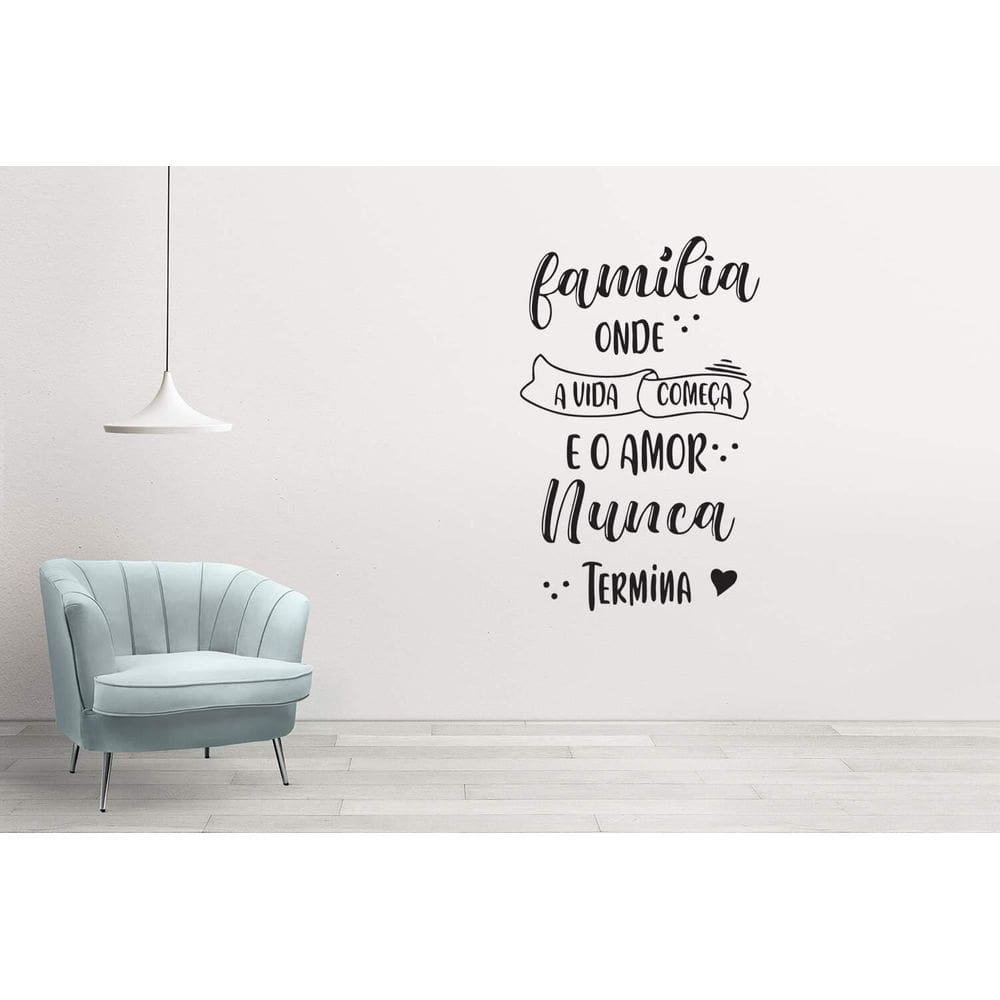 Adesivo De Parede Família Mod11