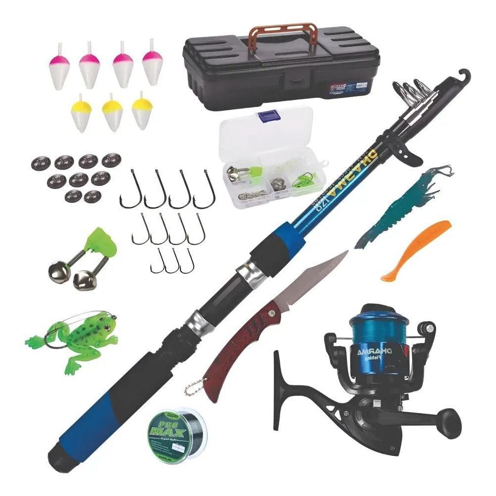 Kit Barato Completo Vara+Molinete+Estojo