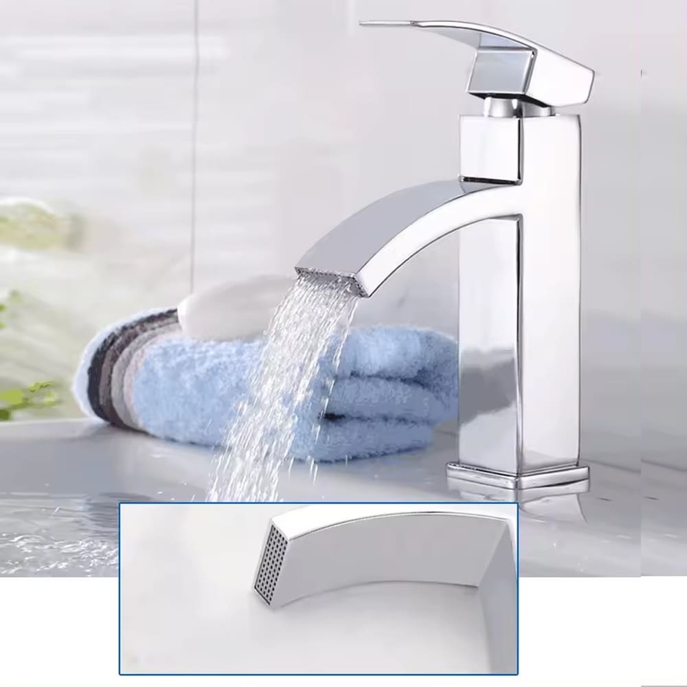 Kit 2 Torneira Monocomando Misturador Quente /Frio Banheiro Cuba, Pia, Lavabo Fc-77