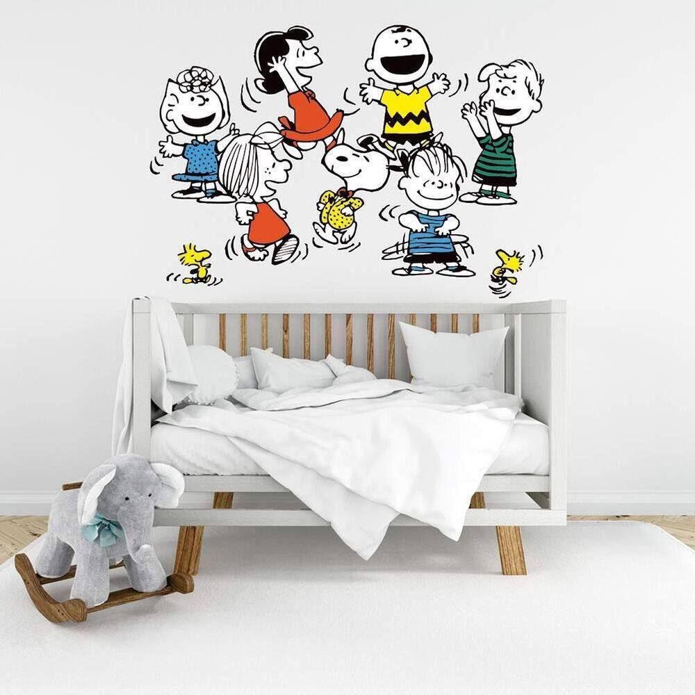 Adesivo De Parede Turma Do Snoopy