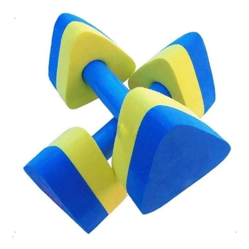 Par Halter Hidroginástica 1 A 2 Kg Fisioterapia Natação